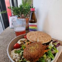 Signature dish at Hummusson in Malmo