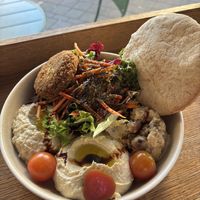 Meal plate.   at Hummusson in Malmo