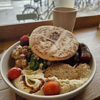 Signature dish at Hummusson in Malmo