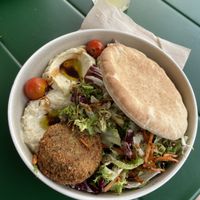 mix signature plate   at Hummusson in Malmo