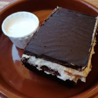 Chili chocolate cake at The Tramshed in Sheffield