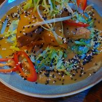 Bang bang tofu at The Tramshed in Sheffield