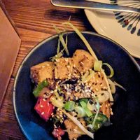Salt and pepper tofu at The Tramshed in Sheffield