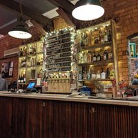 The bar at The Tramshed in Sheffield