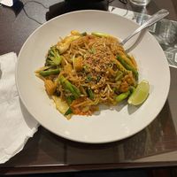 Vegan Pad Thai w/ vegetables (no egg or sauce) at Singha Thai Cuisine in Moab
