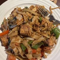 Drunken noodles  at Singha Thai Cuisine in Moab