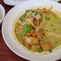 Green curry at Singha Thai Cuisine in Moab