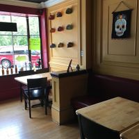 Interior. Dining at Catrinas in Oberlin