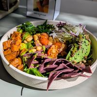 Warm Buddha Bowl at Mudjira Village Eatery in Mudgeeraba