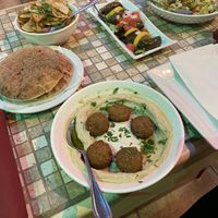 Bunch of vegan options  at Jerusalem in Myrtle Beach