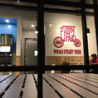 View from the street. at Curry Up Now in Sacramento