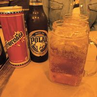 Refajos: frescolita + polar beer at Tumatey in Barcelona