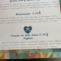Vegan dessert  at Tumatey in Barcelona