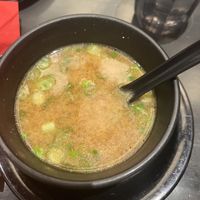 Best miso soup   at Ramen Utsuke in Baltimore