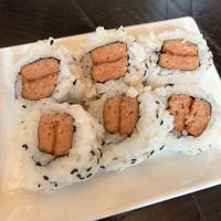 Vegan spam roll   at Ramen Utsuke in Baltimore