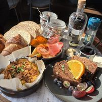Vegan breakfast platterr  at Anne&Max in Eindhoven