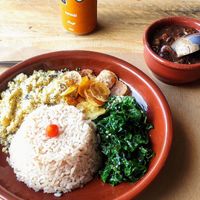 Feijoada at Planet Vegan in Sao Paulo