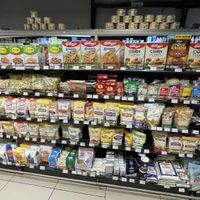 Lots of Bob’s red mills products including flaxseeds, egg replaces, etc, and many brands of coconut milk   at Foodie Market - Marbella in Panama City