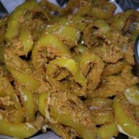 Fried banana peppers at Mid City Grill in Johnson City