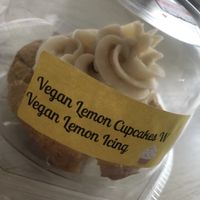 Vegan lemon cupcakes  at Food Fantasies in Springfield