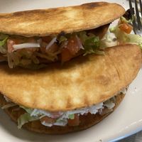 Monteray soyrizo style tacos   at GFF - Mi Tierra in Griffith