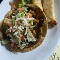 Tostada and flautas   at GFF - Mi Tierra in Griffith