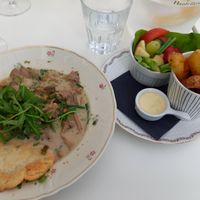 Vegan-au-vent at Den Olifant in Ypres