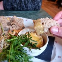 Vegan camembert at Den Olifant in Ypres