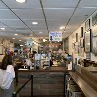 The store  at Izzy's Brooklyn Bagels in Palo Alto