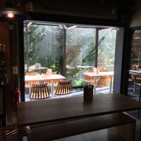 Some of the brighter dinning area.  at Funky Fresh Cafe - DogA in Oslo