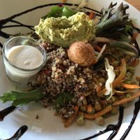 Their Fresh Plate at Funky Fresh Cafe - DogA in Oslo