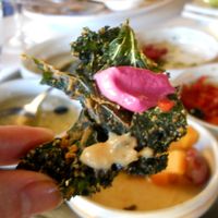 part of the shared dish at Funky Fresh Cafe - DogA in Oslo