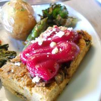 part of the shared dish at Funky Fresh Cafe - DogA in Oslo