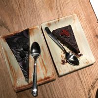 Delicious raw cakes at Funky Fresh Cafe - DogA in Oslo