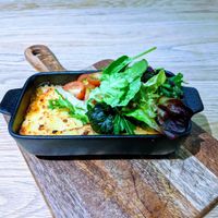 Lentil Shepards pie at Funky Fresh Cafe - DogA in Oslo