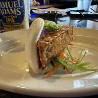 Tofu bao bun - really good!!   at Bleu Ginger in Groton