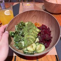 Superfood salad  at M2 Gluten Free in Barcelona