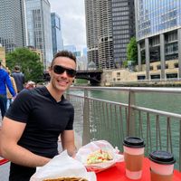 Great location on the river  at Feed Your Head - Food Stand in Chicago