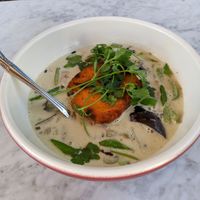 Large patio seating area, the side section is quieter.  at Culinary Dropout in Austin