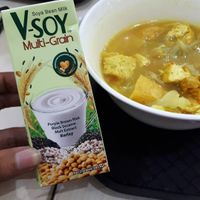 Soy Milk at Kafetaria RS Advent in Bandung