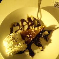 Tarta de almendra at Nazarí in Benaocaz