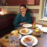 One happy vegan birthday girl! ☮️💚🌱   at Red Herring in Urbana