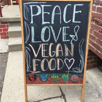 completely vegan at Red Herring in Urbana