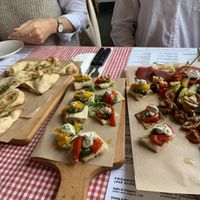 Apetizers at Trevi's in Amsterdam