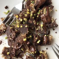 The BEST Dessert  at Trevi's in Amsterdam