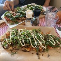 Pizza  at Trevi's in Amsterdam