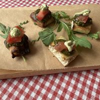 Amuse bouche  at Trevi's in Amsterdam