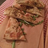 aglio & oregano foccacia at Trevi's in Amsterdam