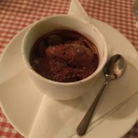 chocolate gelato at Trevi's in Amsterdam