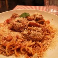 Pasta at Trevi's in Amsterdam